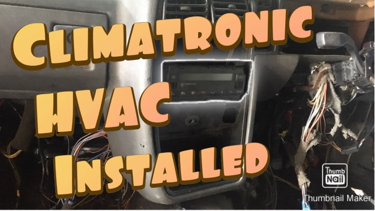 Climatronic hvac installed ep26