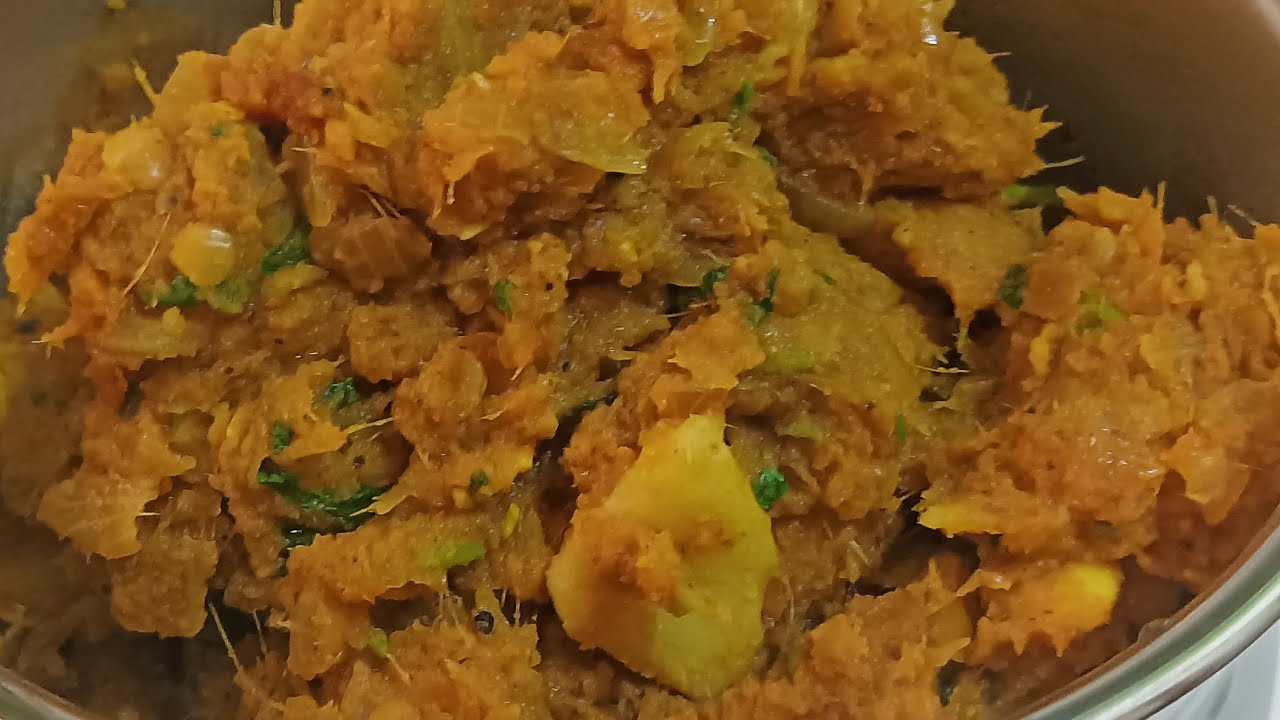 Banana stem recipe