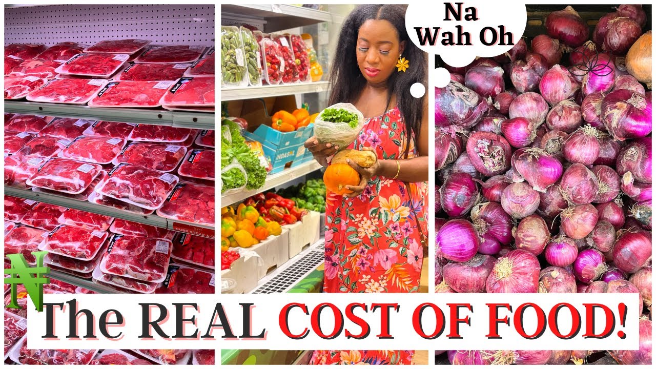MY WEEKLY FOOD SHOPPING IN LAGOS | THE COST OF SUPERMARKET FOOD
