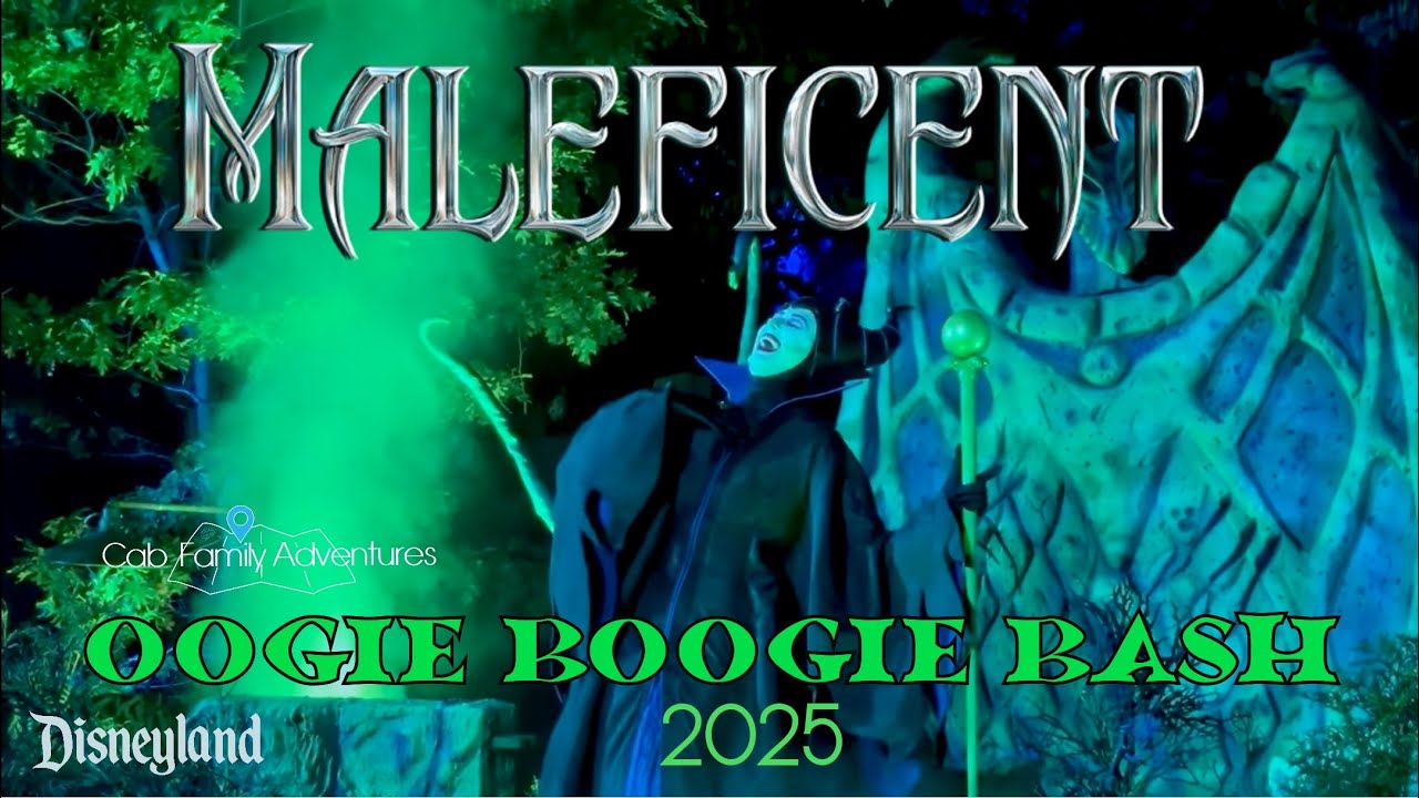 Maleficent at Oogie Boogie Bash 2025