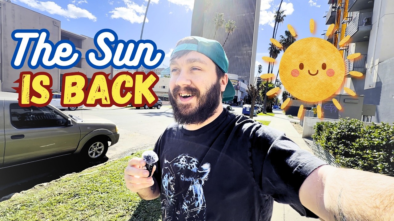 It feels AMAZING... The Sun Is Back!