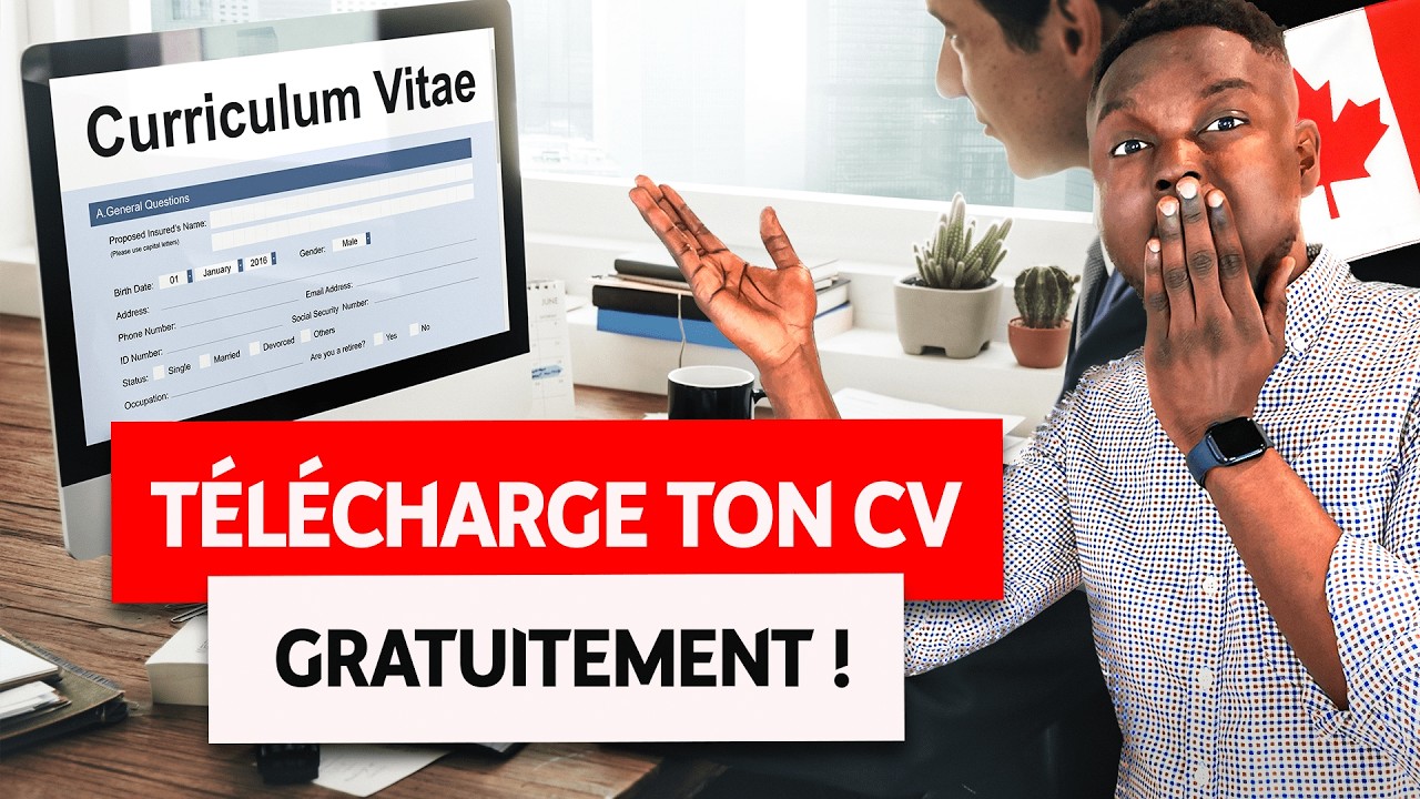 IMMIGRATION CANADA 2025 : FAIRE UN CV CANADIEN GRATUITEMENT EN QUELQUES MINUTES