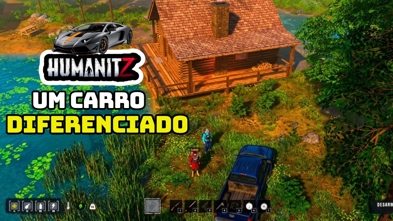 ENCONTRAMOS UM CARRO DE LUXO | MONTAMOS A NOSSA BASE | HumnitZ 1.0 coop