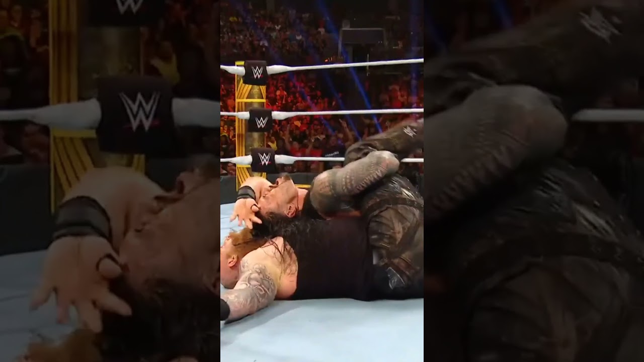 Roman Reigns vs Eric Rowan - No Disqualification Match : Clash of Champions 2019 😱 #shorts
