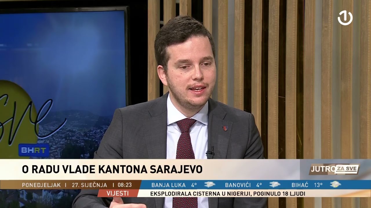 Gost Jutra za sve bio je Nihad Uk, premijer Kantona Sarajevo