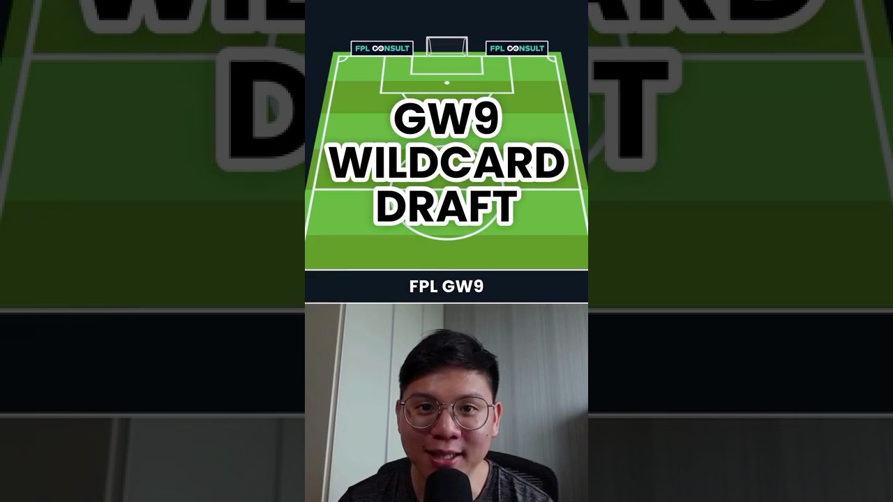 FPL GW9 BEST WILDCARD TEAM! #fantasypremierleague #fpl #gw9