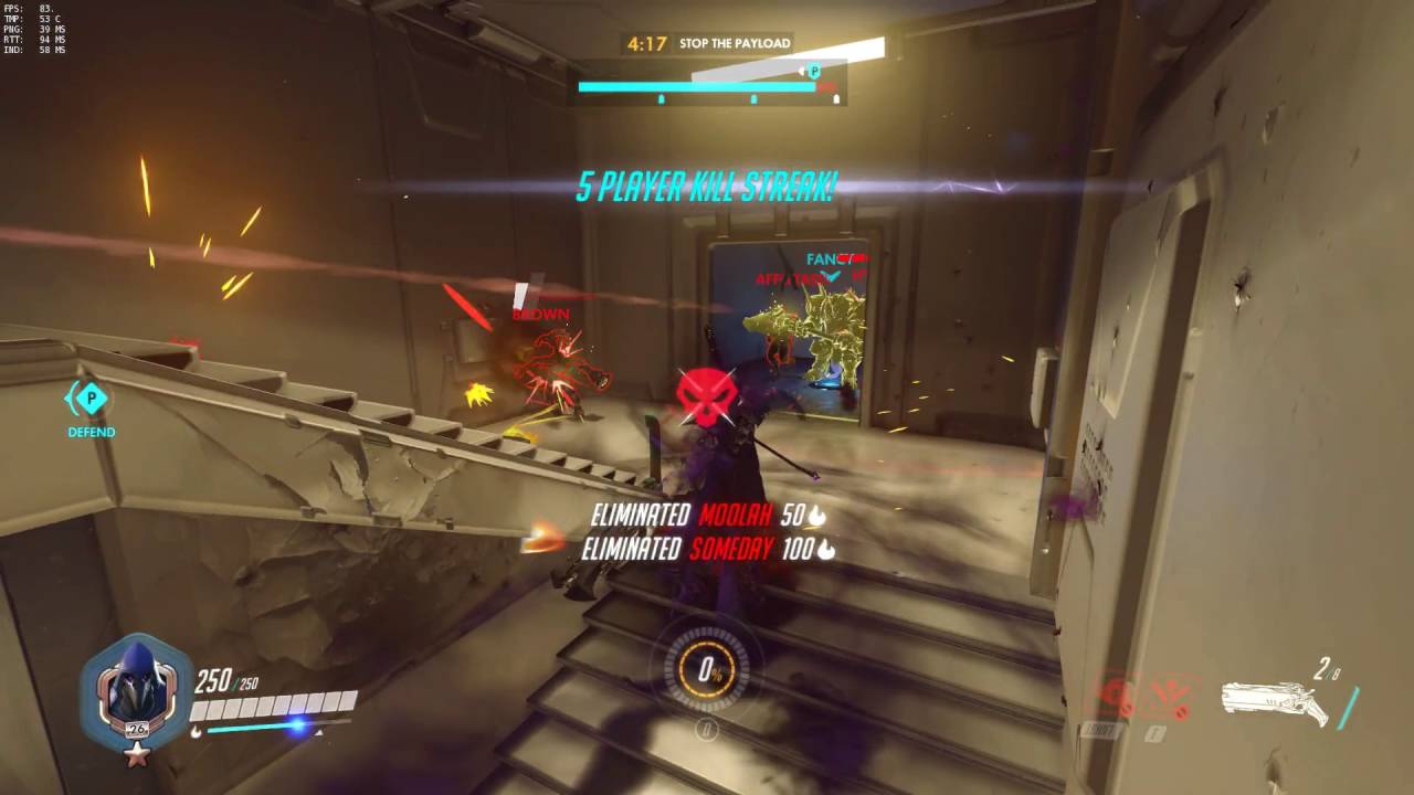 Sextuple Death Blossom in Scrim - HD60FPS