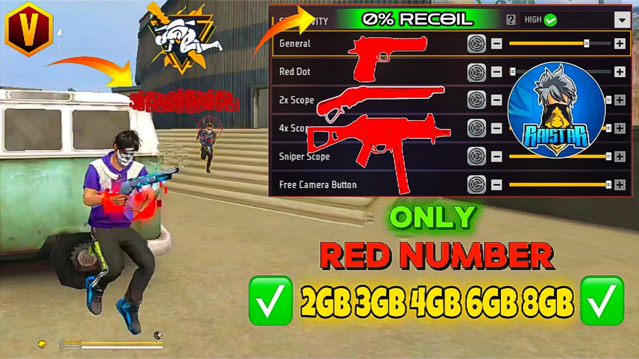 Free Fire Headshot Setting After Ob51 Update 2025⚡Best Sensitivity Settings ⚙️| Sensitivity Setting 