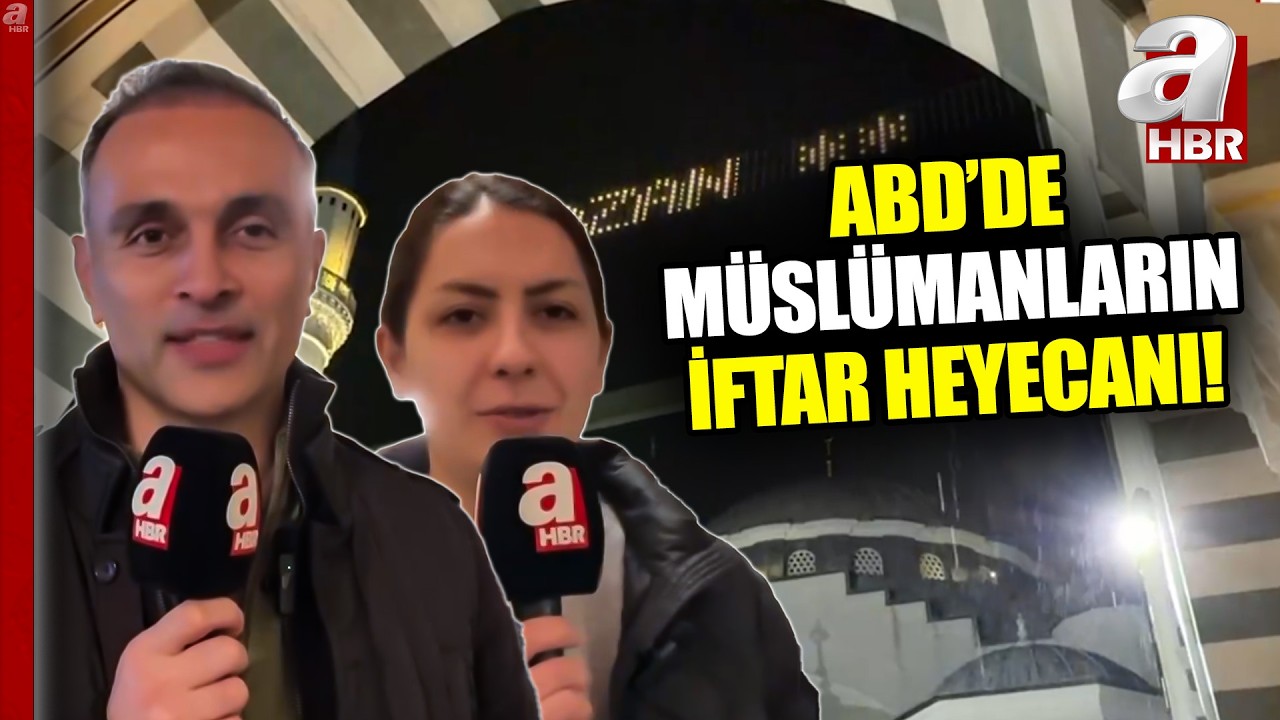 Amerika Diyanet Merkezi'nde Ramazan Heyecanı! | A Haber