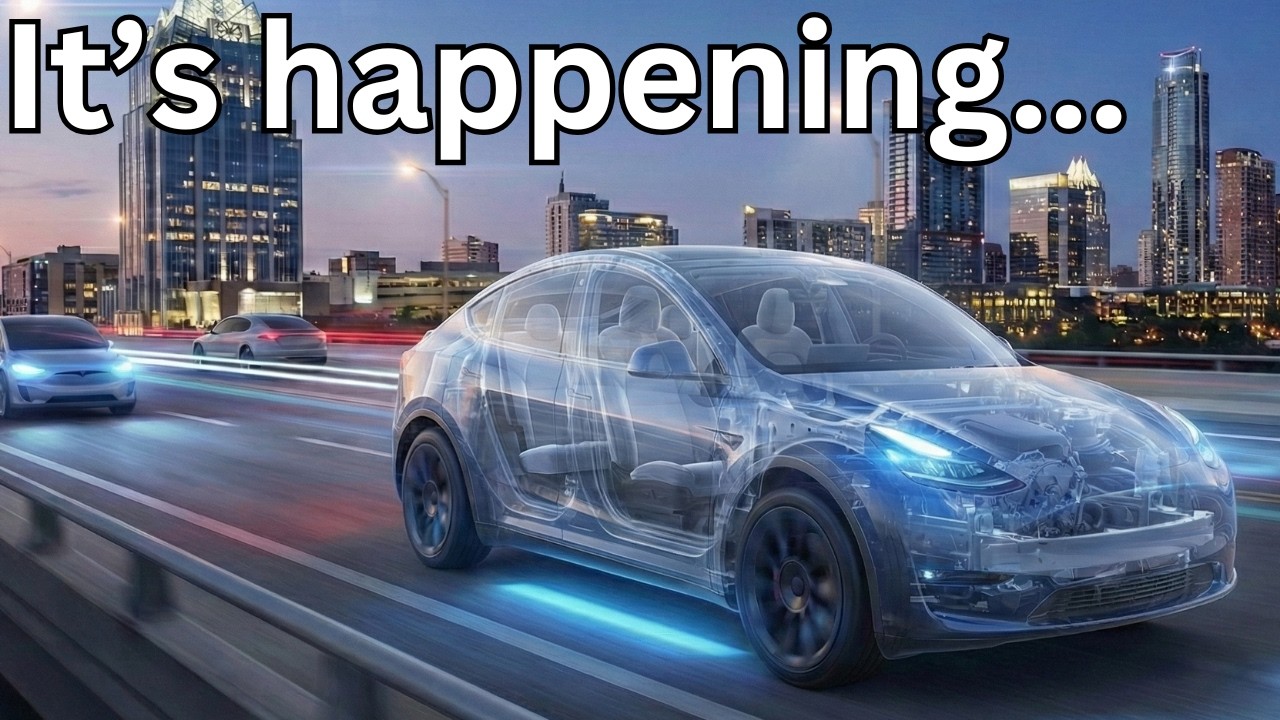 Tesla DRIVERLESS Robotaxi Rides Have Begun!