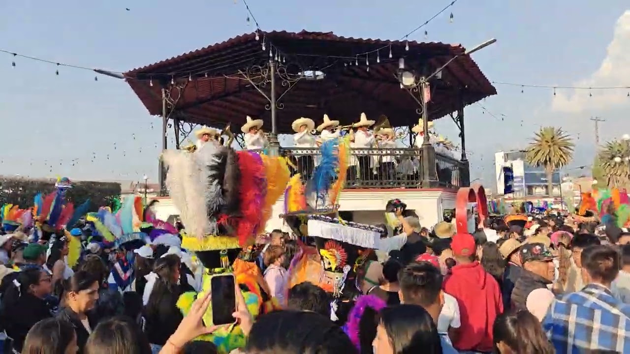 Banda Tlayacapan carnaval chinelos amecameca miercoles de ceniza 