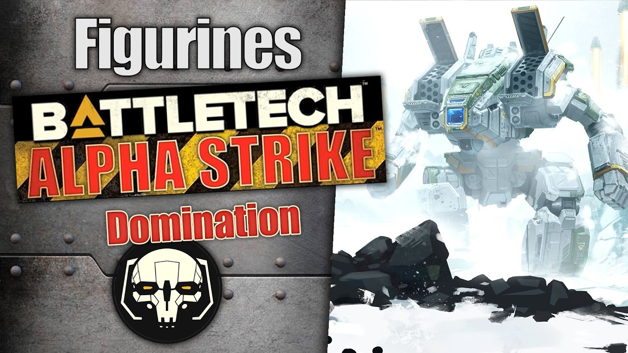 Figurines🎲Battletech - Alpha Strike - Domination (Battle Report)