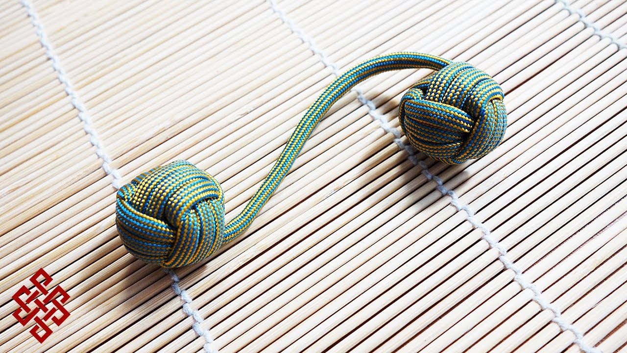 How to Make a Monkey's Fist Paracord Begleri Fidget Toy Tutorial