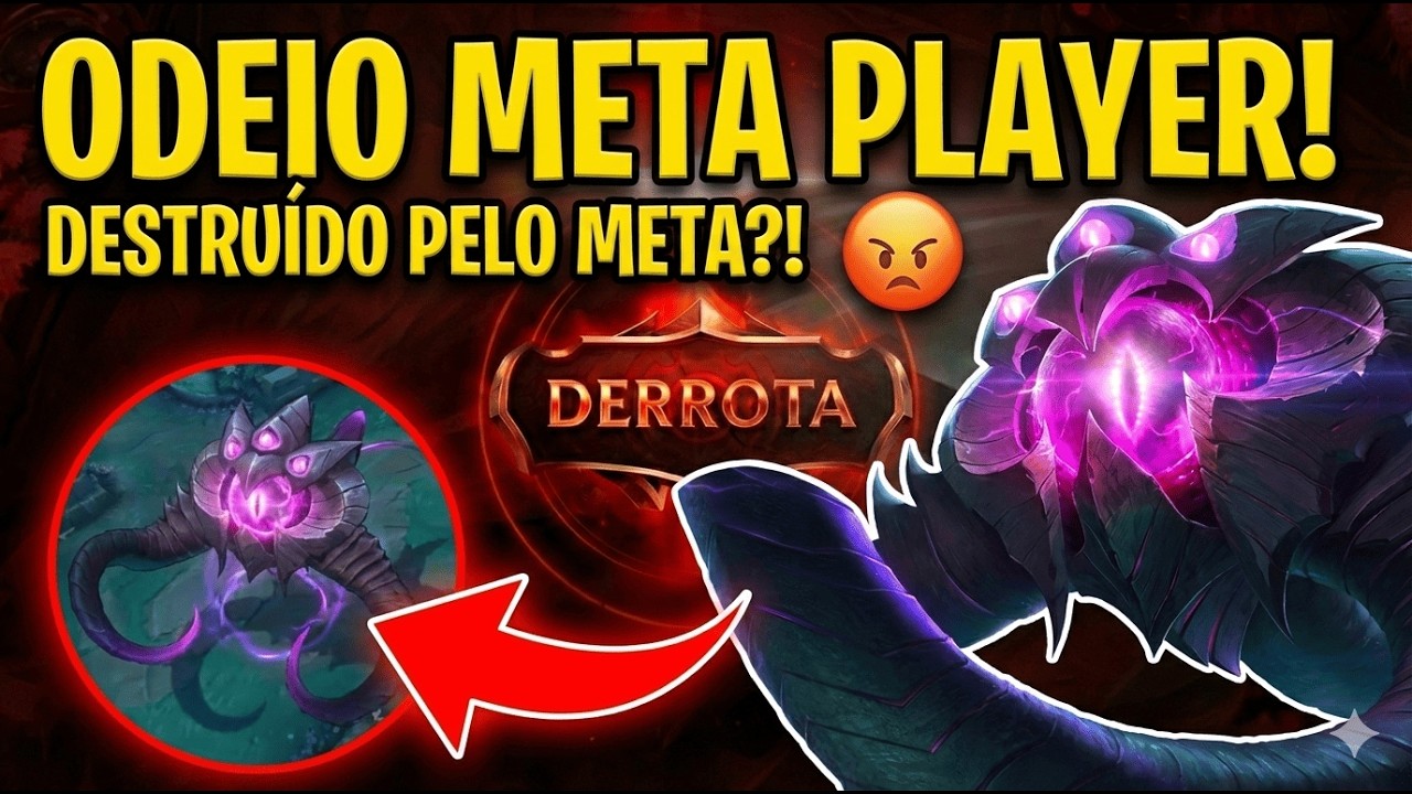 ODEIO META PLAYER DE WILD RIFT!... #wildrift #legueoflegendswildrift
