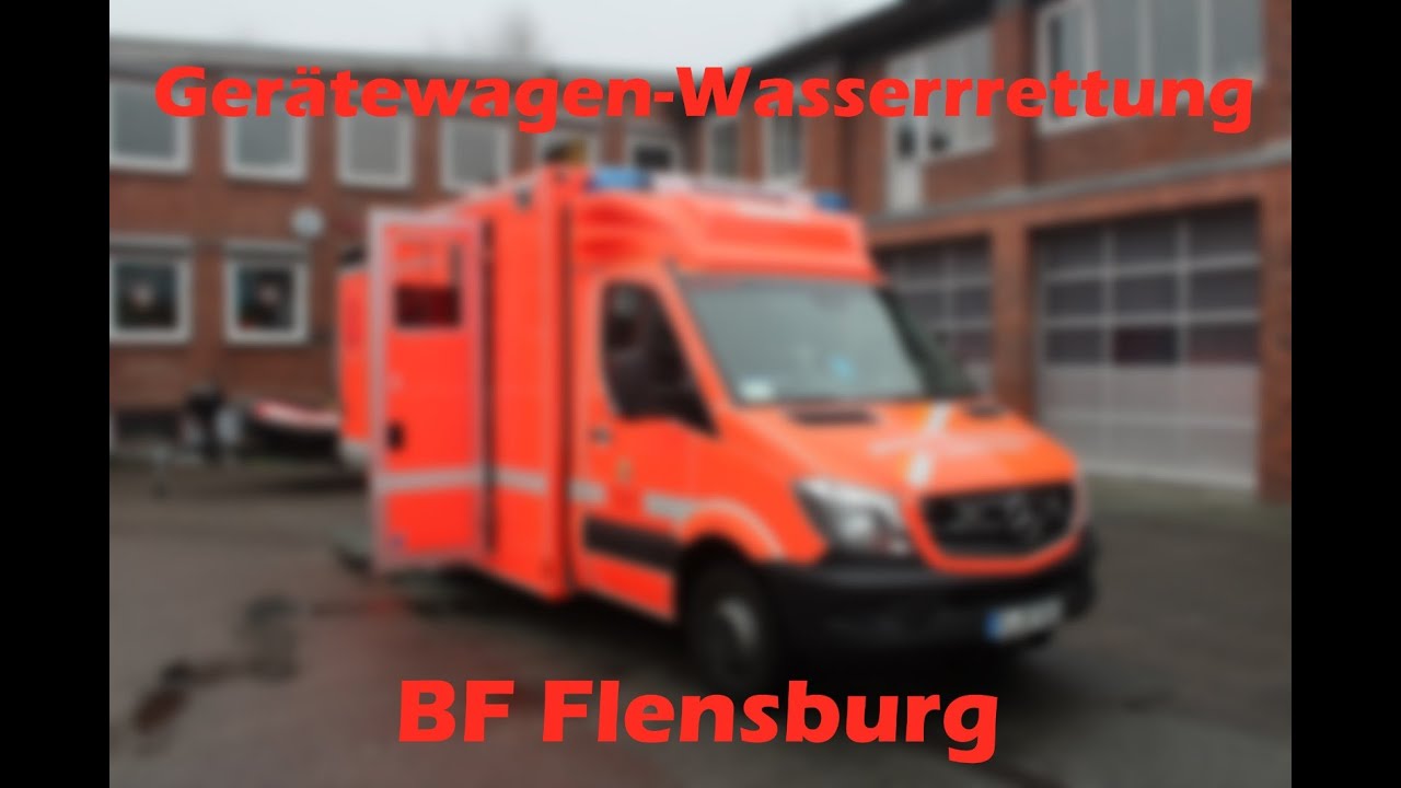 Gerätewagen-Wasserrettung BF Flensburg