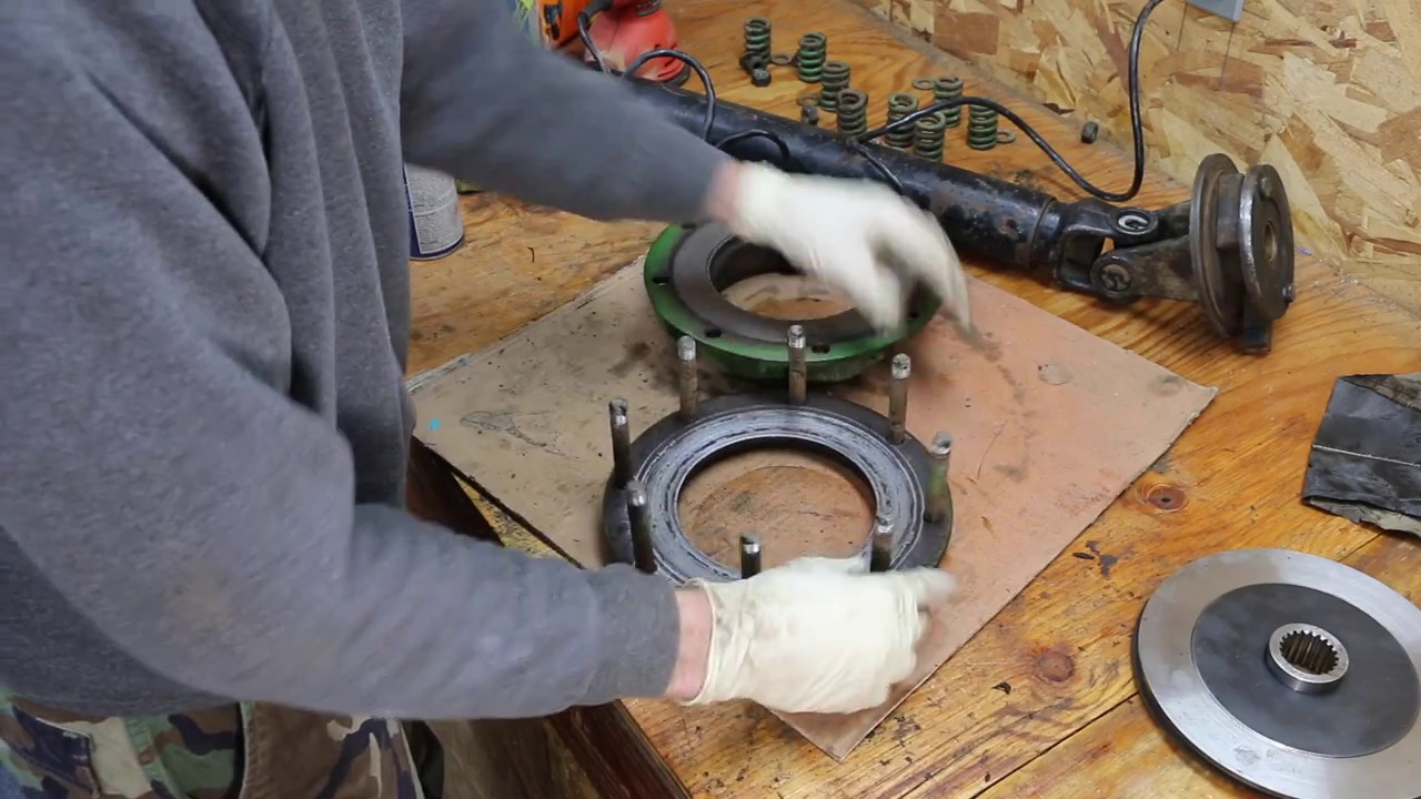 Slip Clutch Disassembly & Disk Replacement on John Deere 336 Baler