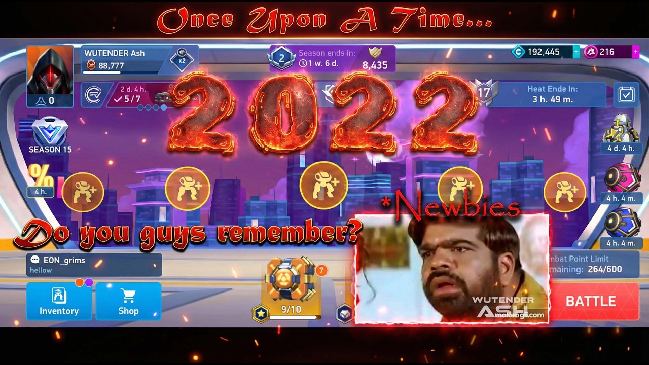 HANGER SETTING AFTER 4 YEARS | JANUARY 2026 | wutender ASH | #mecharena | #promocode | #shorts