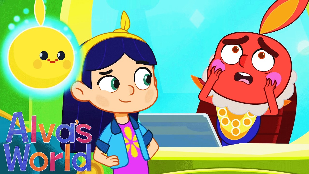Look What's Behind You | Alva's World | Safe on the Web