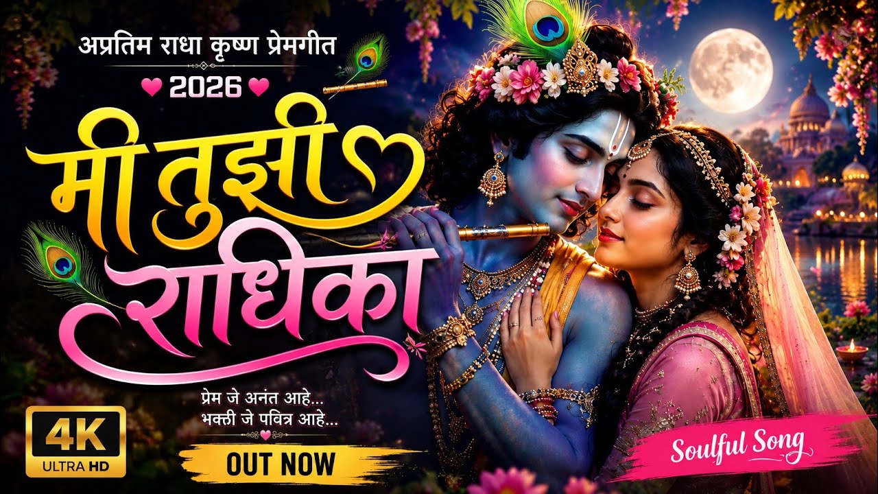 Mi Tujhi Radhika || Radha Krishna Love Song || RAJ KATKAR || PANKAJ GHANEKAR || ROHIT MACHIVALE