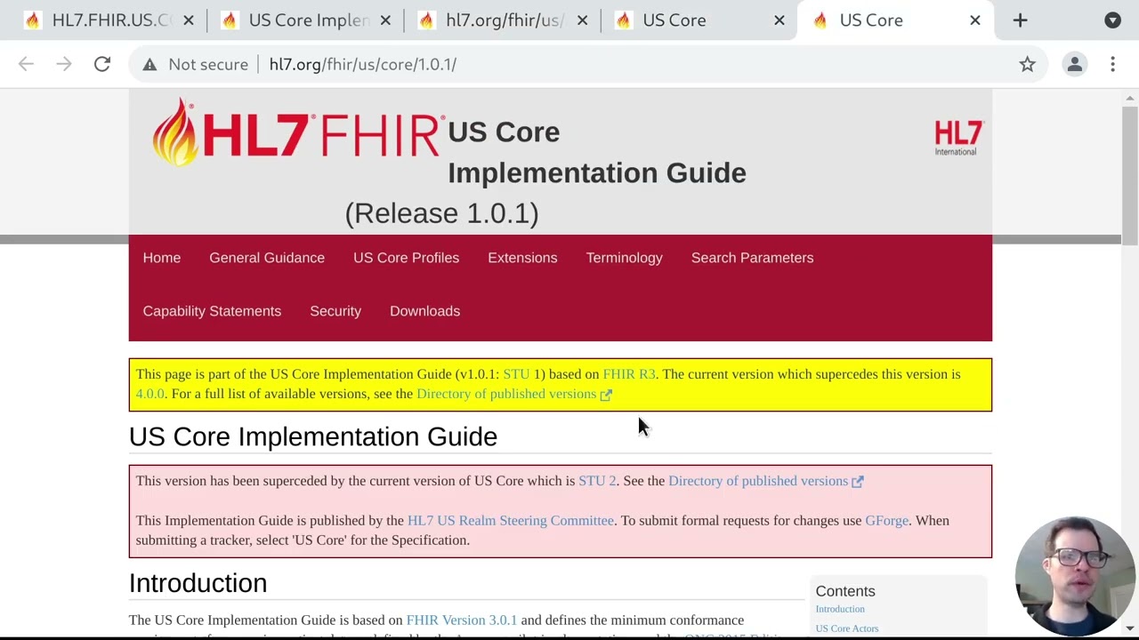Understanding FHIR IG Publication History