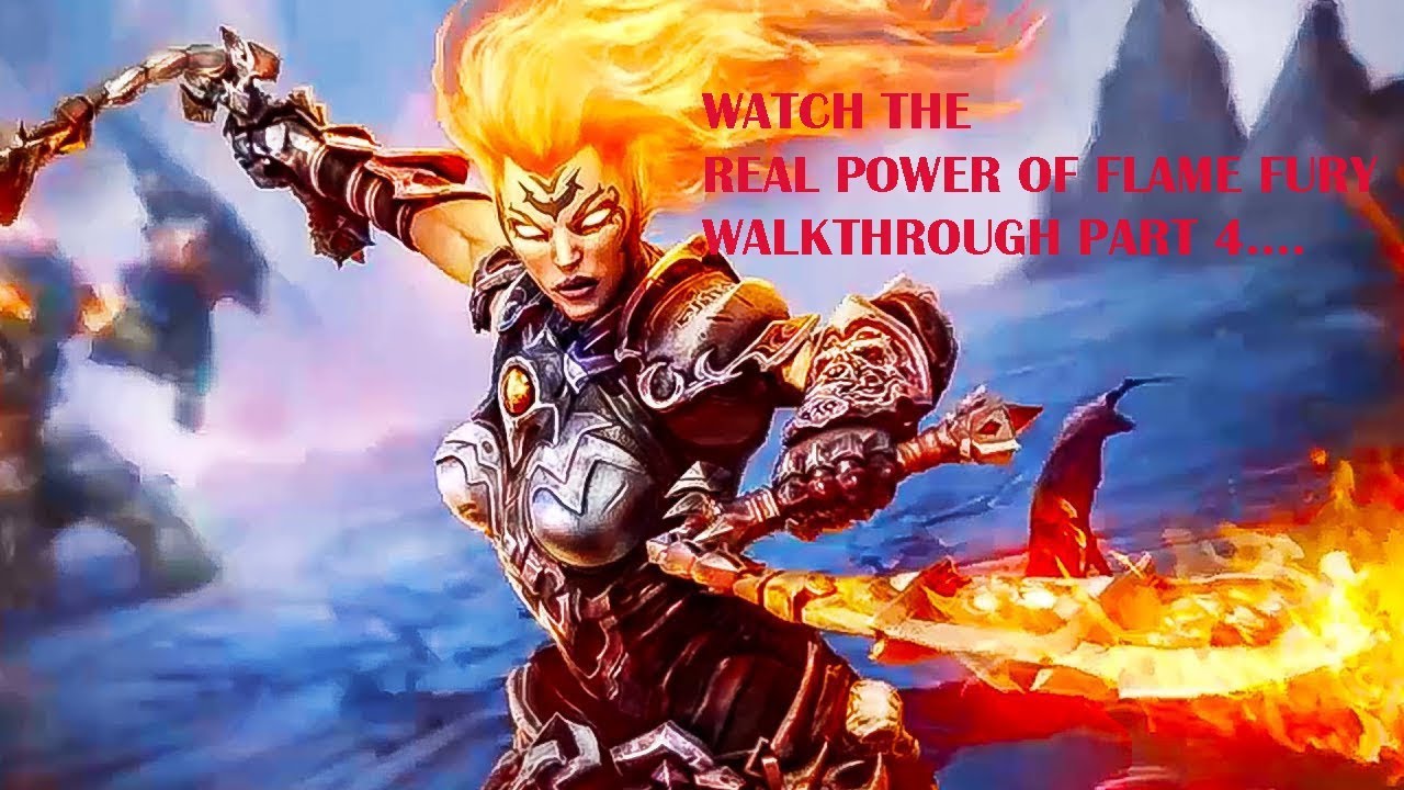Darksiders 3 walkthrough part 4 fury gets fire hollow flame fury gameplay