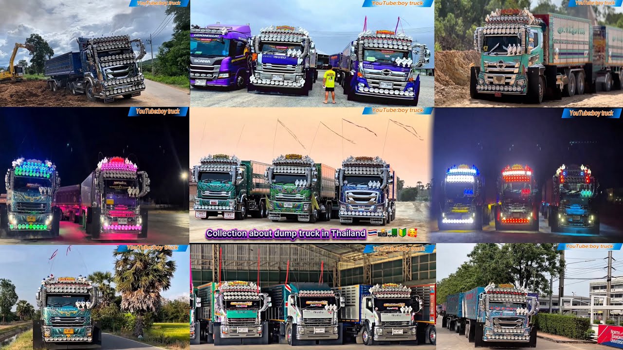 #EP08#подборка про самосвал в Таиланде 🇹🇭📸🔰🚛✨#автомобиль#2025#tiktok#fyp#isuzu#hino#🚛✨🥰🚚😱