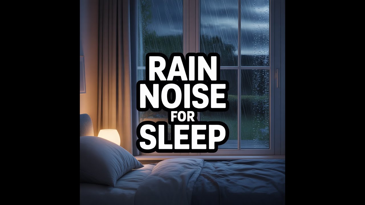 Rain Noise for Sleep 🌧️ | 8 Hours | Deep Sleep & Relaxation Sounds