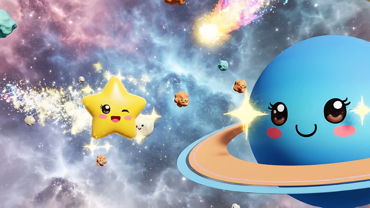 Twinkle Twinkle Little Star & The Lost Comet | Space Adventure Nursery Rhymes