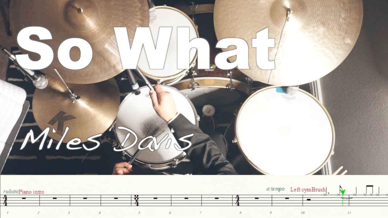 Miles Davis - So What / Jimmy Cobb Drum Transcription / Miles Davis Solo Comping #milesdavis #sowhat