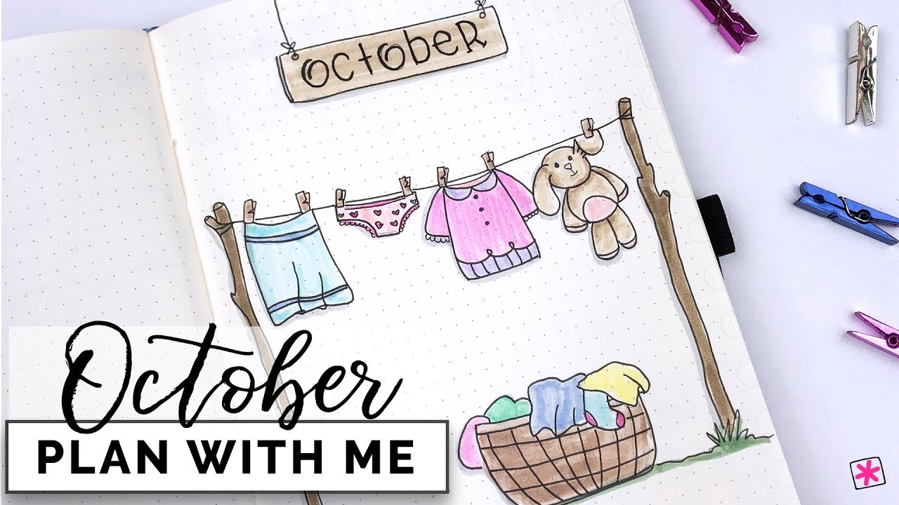 Plan With Me || October 2018 || Bullet Journal