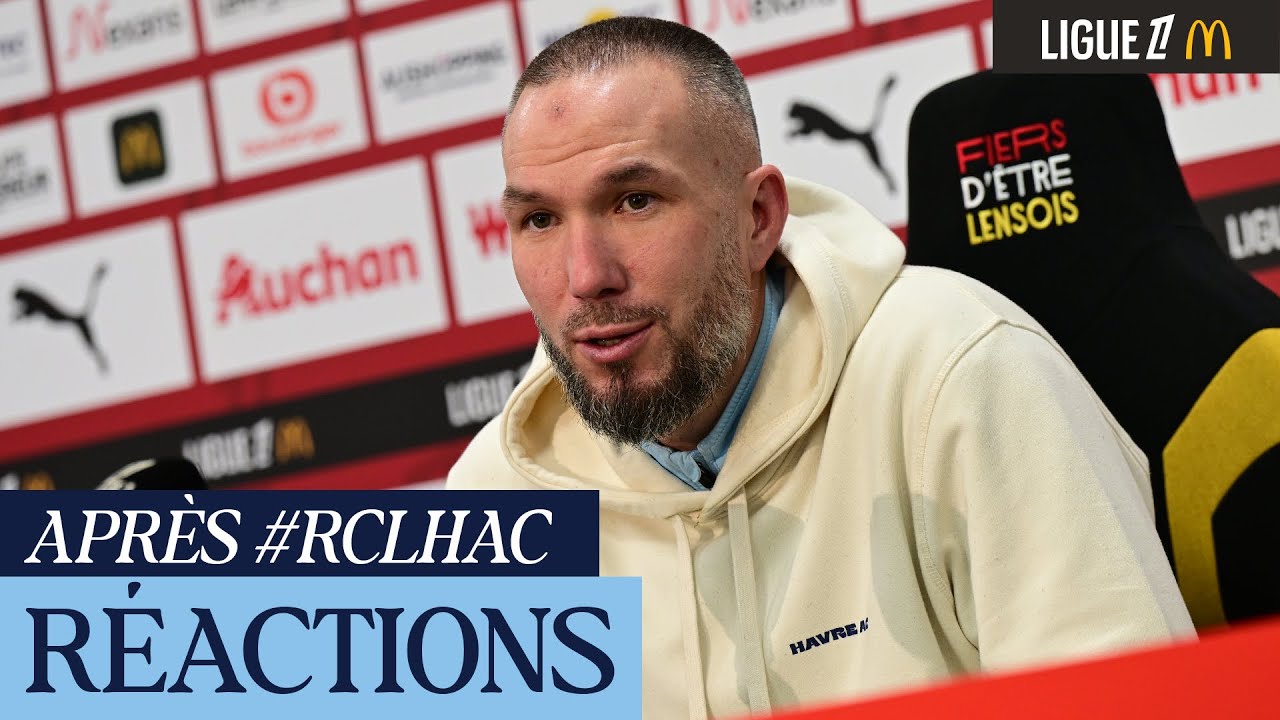 💬 Après RC Lens - HAC (1-0), réactions de Didier Digard