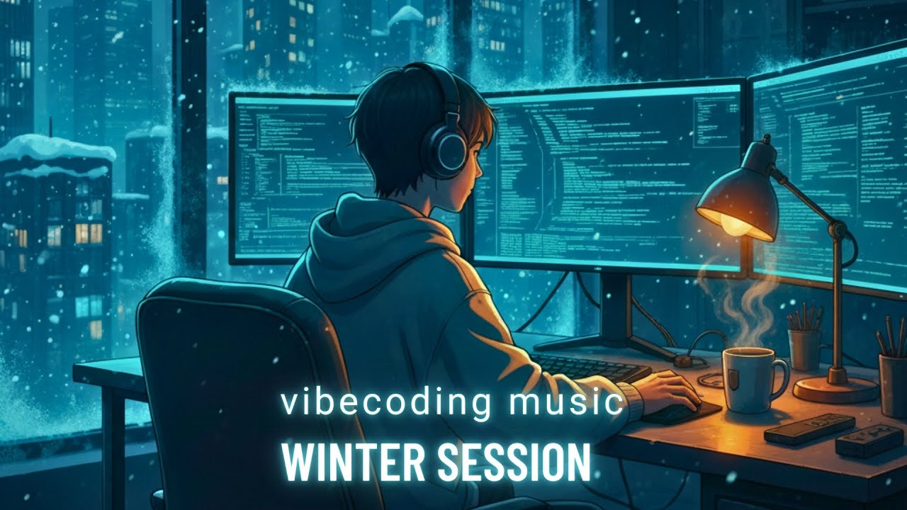 ❄️ Winter Vibe Coding Session | Chillstep Mix for Deep Focus & Productivity