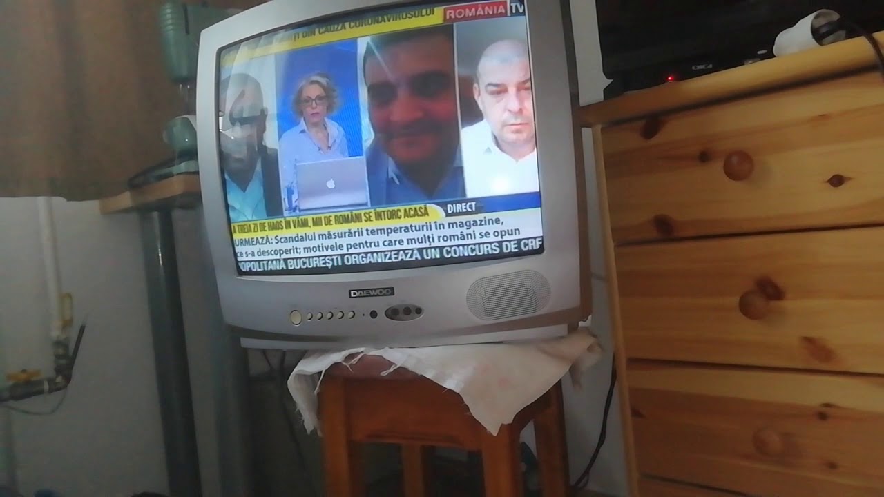 Televizor daewo 54 cm cu telecomanda cu tub