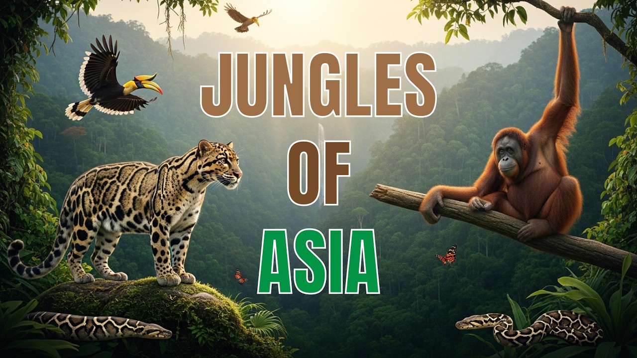 Hidden Jungles of Asia | Rare Rainforest Wildlife & Exotic Birds Documentary