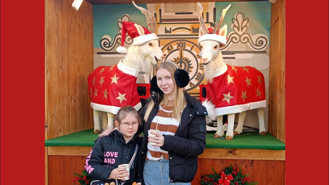 VLOGMAS 4: JEJ PIERWSZY JARMARK W ŻYCIU! 🎄/Emciaa