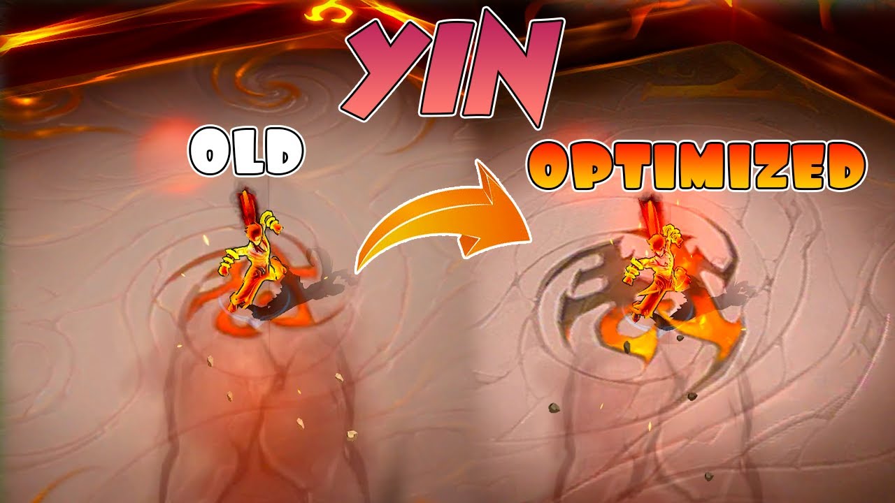 Yin Optimized VS OLD Skill Effects