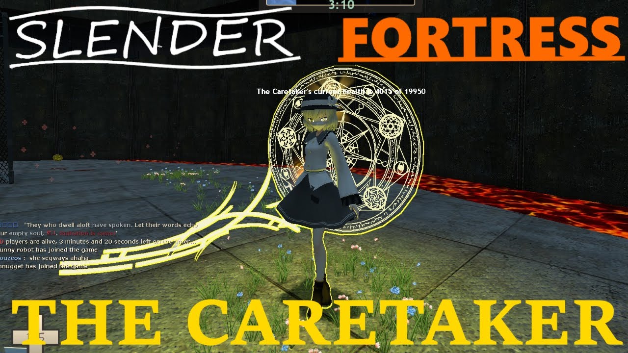 Slender Fortress - Смотритель [SF2Touhou / Оригинальный персонаж | Новый босс-боксёр!]
