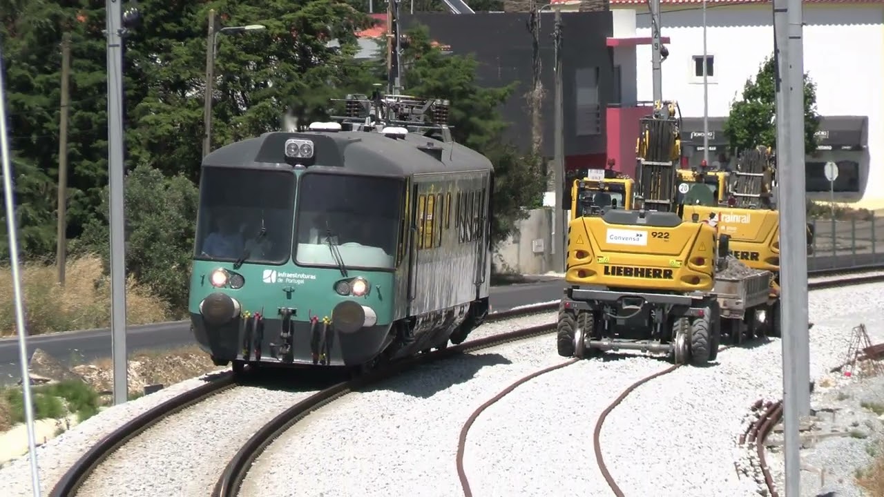 Allan Vip 301 de passagem pela Linha de Sintra e Linha do Oeste - 27 Jun 2025