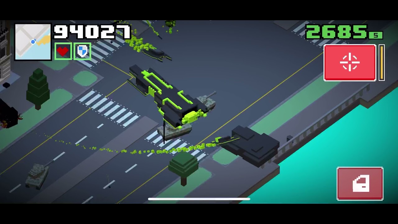 Smashy Road Wanted 2 breaking highscore