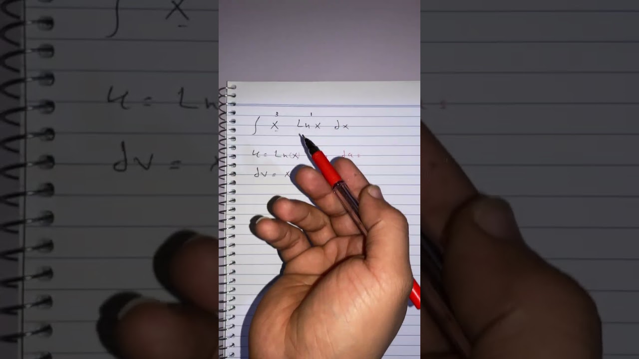 شرح موضوع الـ (u dv)