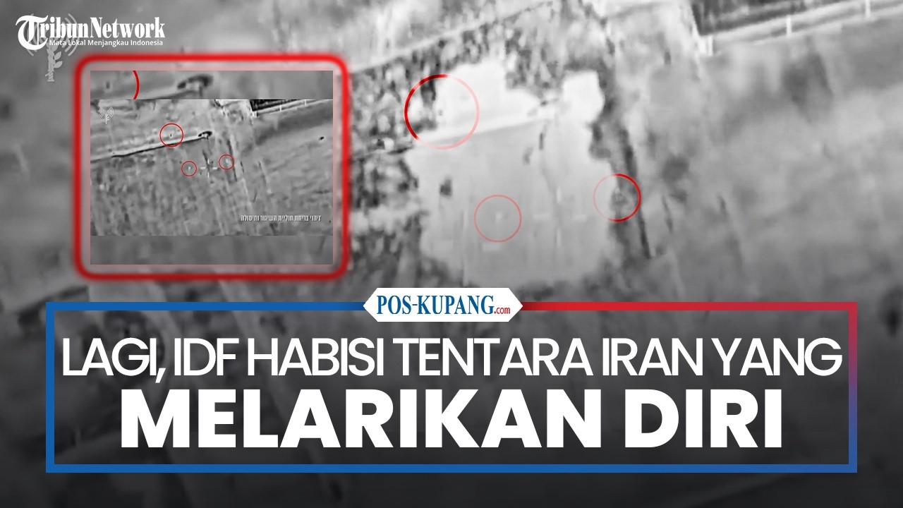Lagi, IDF Lenyapkan Tentara Rezim  Iran saat Melarikan Diri dari Lokasi Serangan di Iran Barat