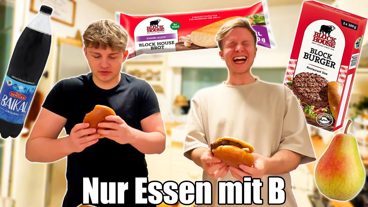Ein Tag nur Essen mit B 🤣 TipTapTube