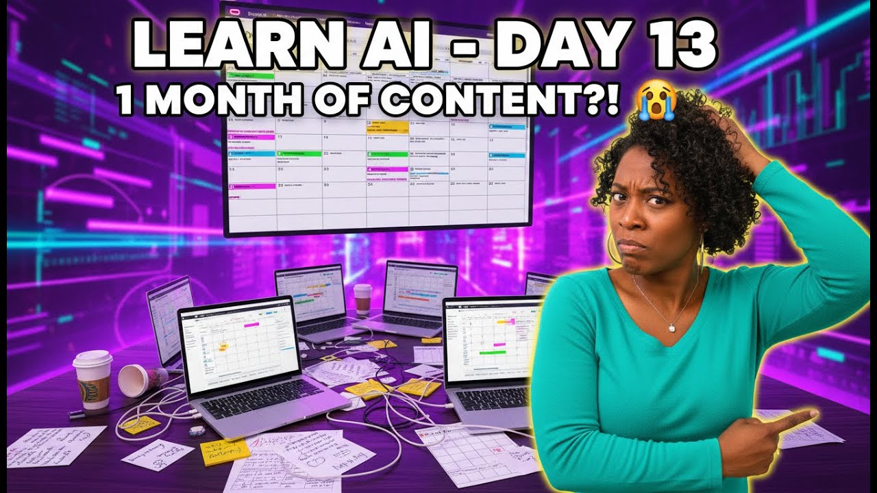 Learn AI With Me - Day 13 - Batching Content with AI + CRM