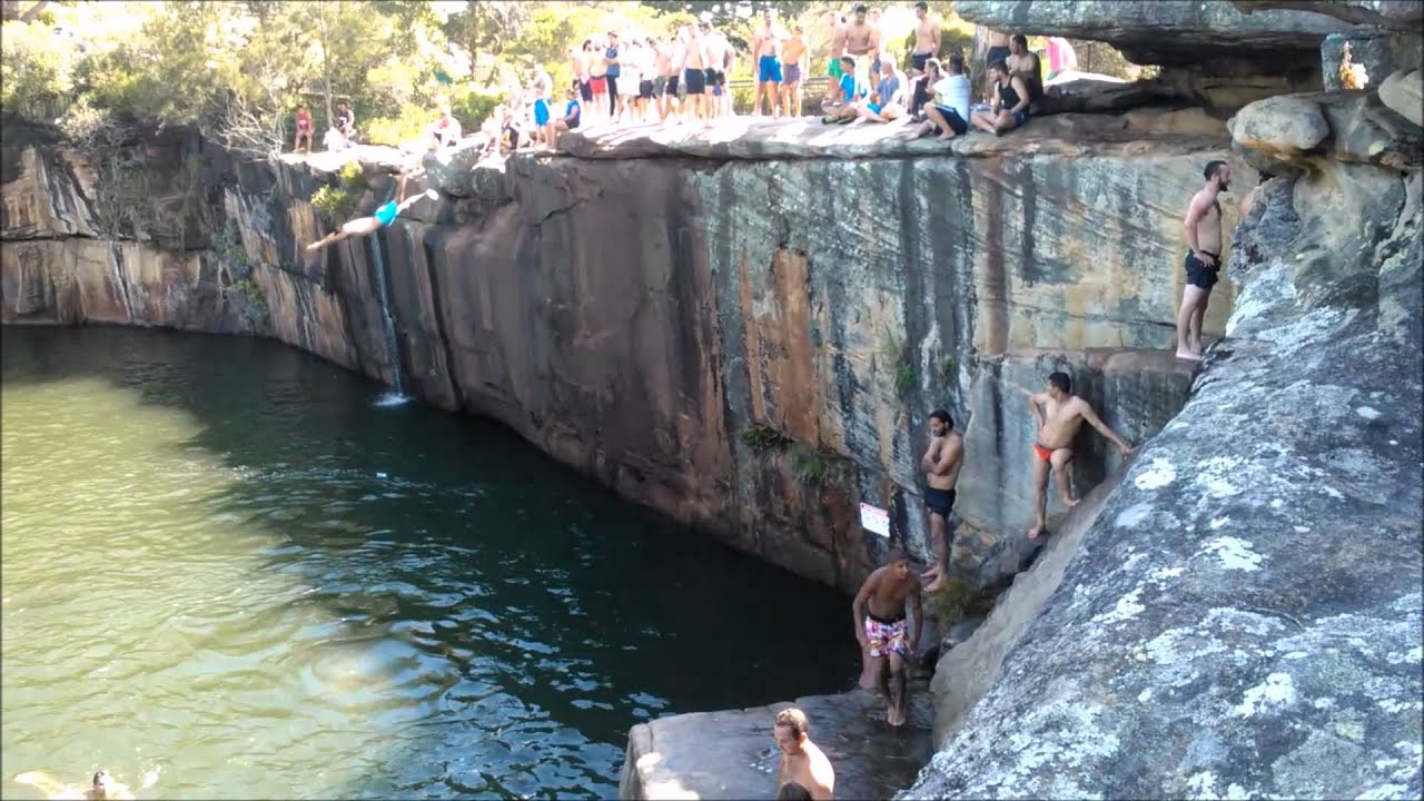 Wattamolla Cliff Jumping 2015.01.25