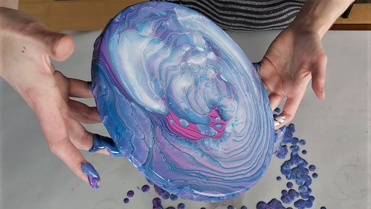 GODDESS 💜 Cloud Pour on Round + Info for BIG CLOUDS!
