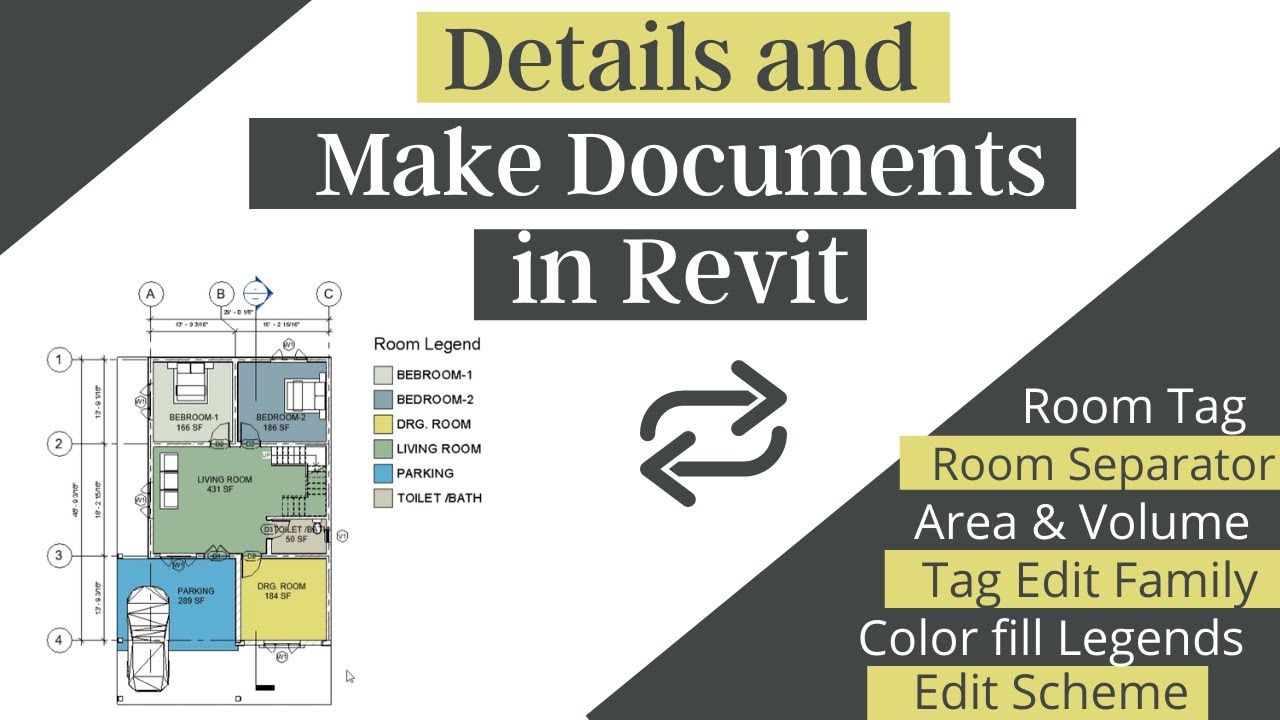 How to Create Details and Make Documents in Revit | Revit Detailed Tutorial