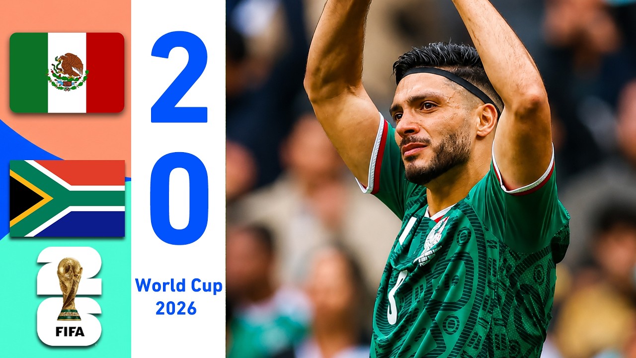 Mexico vs South Africa 2-0 Highlights | All Goals & Extended Highlights | FIFA World Cup 2026