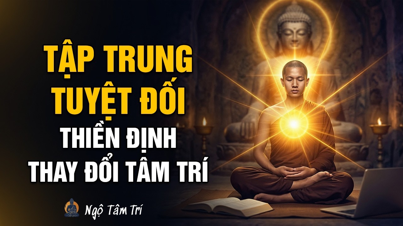 Làm Thế Nào Để TẬP TRUNG TUYỆT ĐỐI? Bí Kíp Thiền Định Giúp Kiểm Soát Tâm Trí | Ngộ Tâm Trí