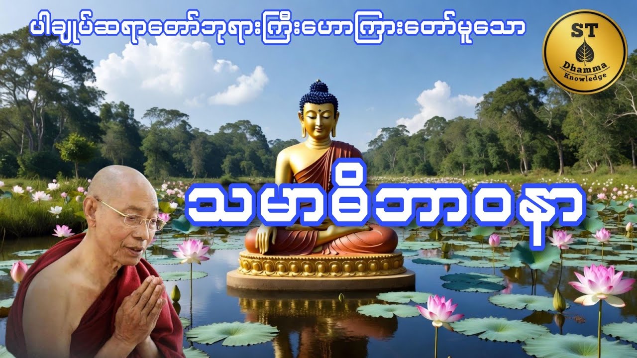 သမာဓိဘာဝနာ #ပါချုပ်ဆရာတော်