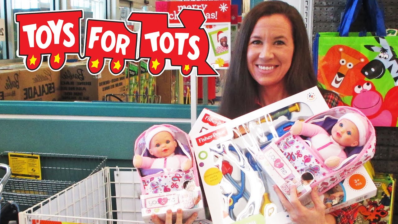 TOY SHOPPING - Toys For Tots at Toys R Us